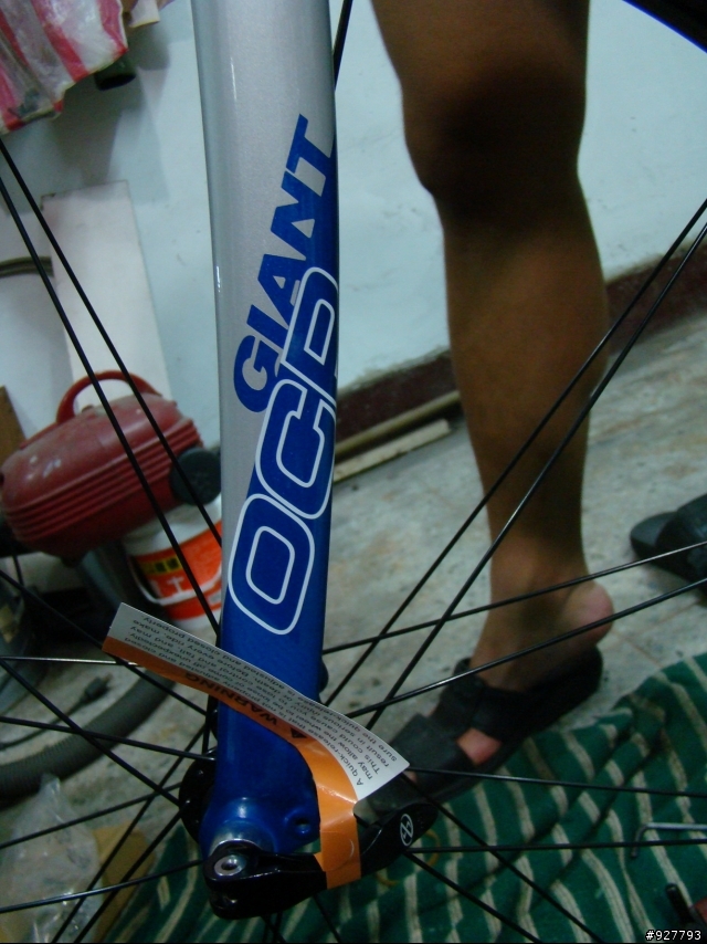 [DIY開箱]08 GIANT OCR 2 藍銀 跑第七 Ultegra SL大盤