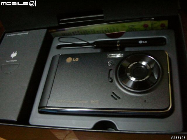 LG KU990R黑色鏡頭蓋版 隨意開箱分享