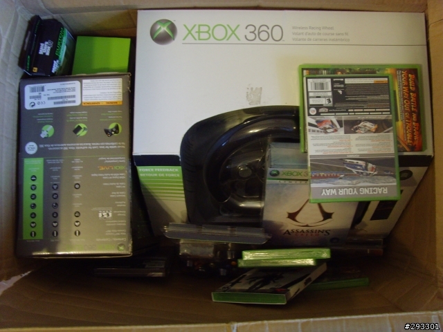 Xbox 360 Elite and tons of extra. (不專業開箱&分享喜悅文)