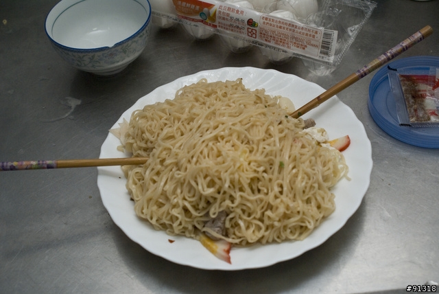 炒泡麵~~~開香報告