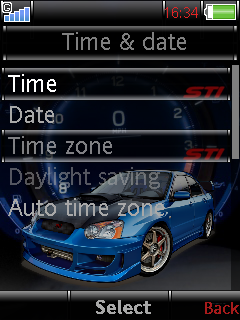 [W910 W980]flash鐘+Impreza WRX sti