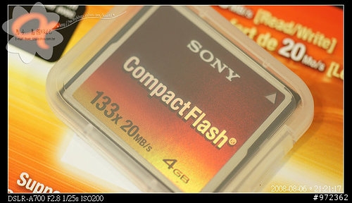 [開箱文] 邁進 中階單眼「Sony DSLR α700」