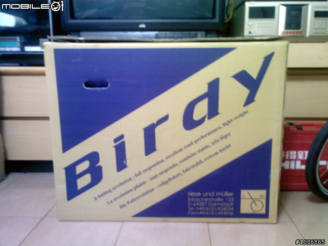 [開箱]BIRDY LX小白鳥入手