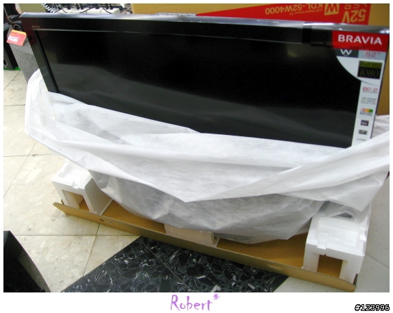 [也是開箱] 熱門 SONY 52吋液晶電視 52W4000  BD訊號測試