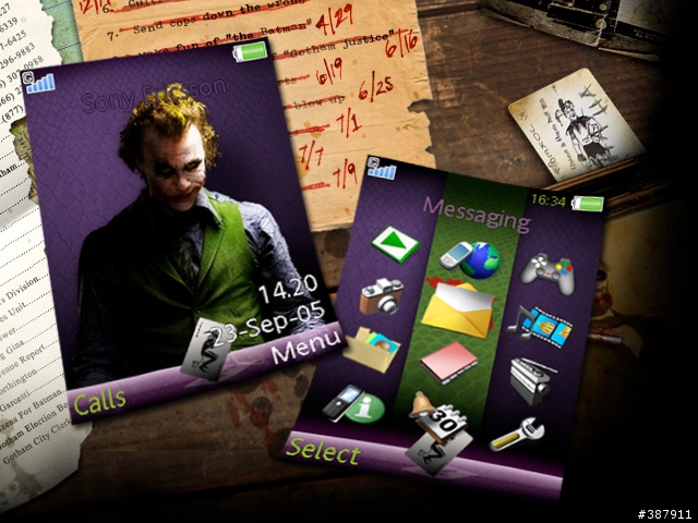 {240x320}-希斯萊傑【小丑JOKER】-已停止分享