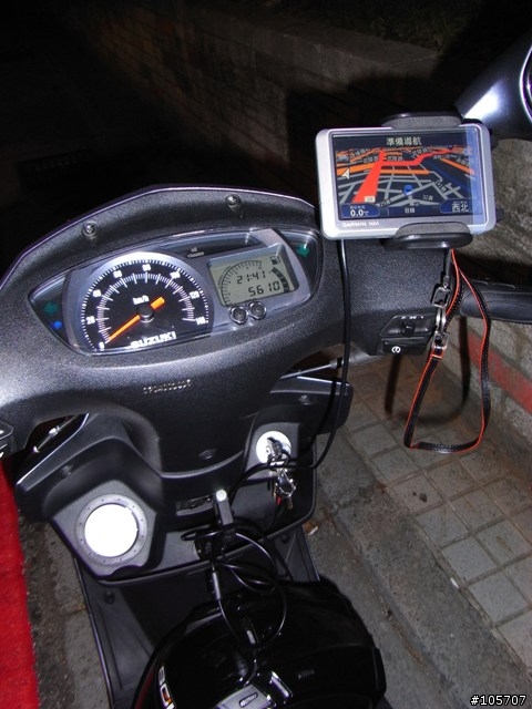 [分享]GSR+GARMIN 200W夜黑風高的路測