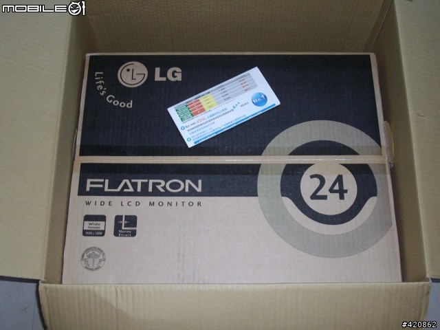 窮人的Full HD選擇--LG 246WH-BN開箱