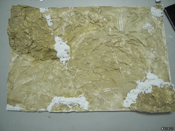 用石膏來製作岩石地形(初級篇XD?)