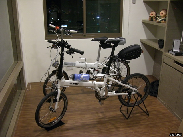 陰錯陽差....我的Oyama A300上XT.....Dahon VD7上Tiagra變VD18....