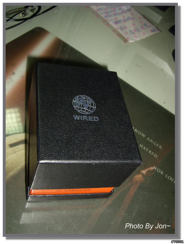 [分享]情人節的驚喜～公主御賜WIRED AQ8003X!!