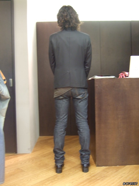 [分享]dior homme blue raw denim 低調的原色褲