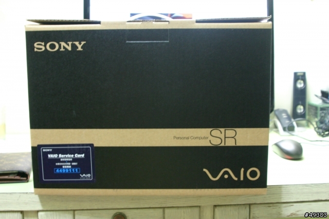 [開箱文]SONY VGN-SR16, SR系列最奢華機種
