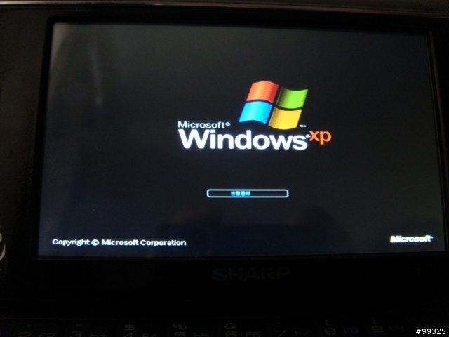 本人以把Willcom D4改行winXP!