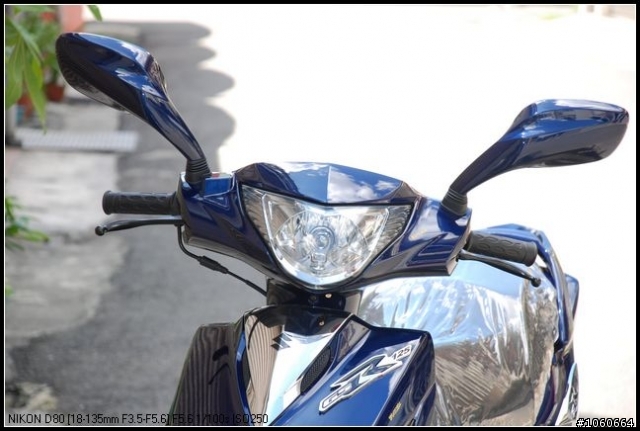 [開箱文]GSR125尊爵版普魯士藍