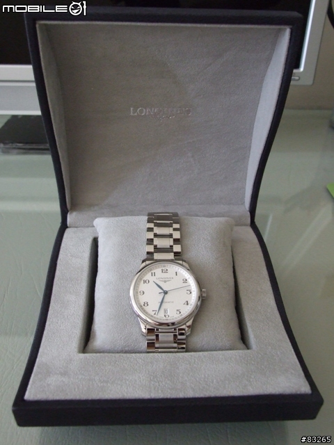 [簡單開箱]LONGINES Master Collection
