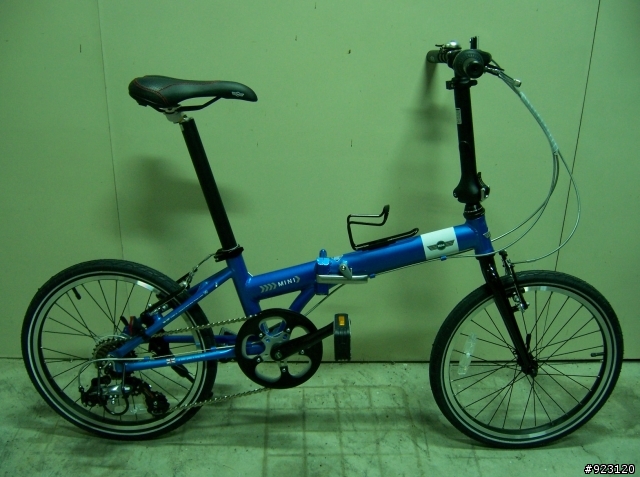 mini單車--20吋鋁合金折疊車..有著正版汽車mini商標的腳踏車喔!