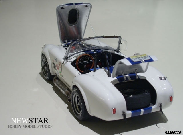 FUJIMI 1/24 SHELBY 427 S／C COBRA模型製作