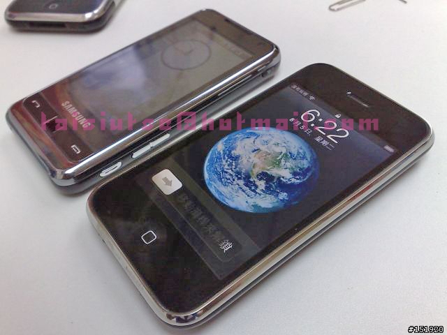 Samsung i900 omnia 16GB 中文完全版 VS Apple 3G iPhone 16GB