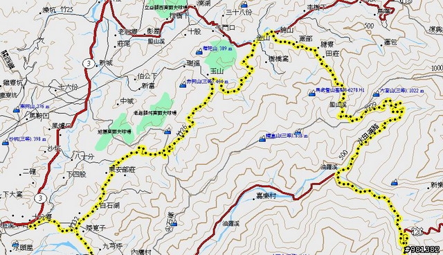 那羅-八五山-六畜 雙越嶺 (一條橫跨在數碼天空之上的越嶺路)