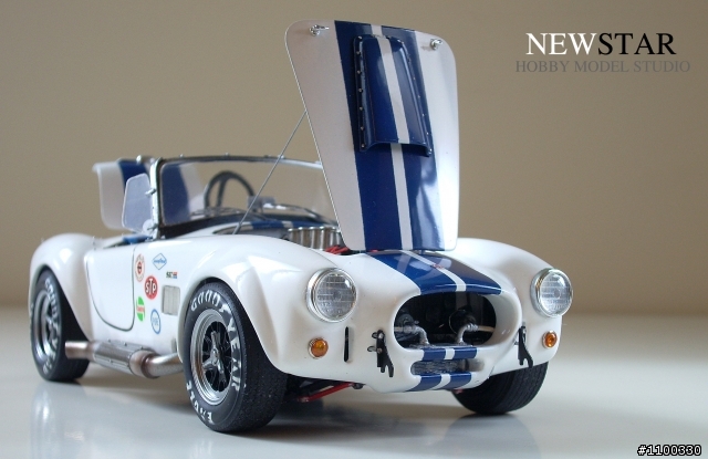 FUJIMI 1/24 SHELBY 427 S／C COBRA模型製作