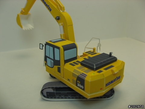 [分享]3d紙模-Excavator/挖土機