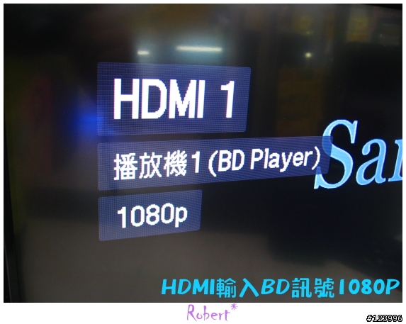 [也是開箱] 熱門 SONY 52吋液晶電視 52W4000  BD訊號測試