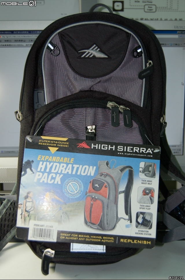 [分享自行車水袋背包] HIGH SIERRA  ２L