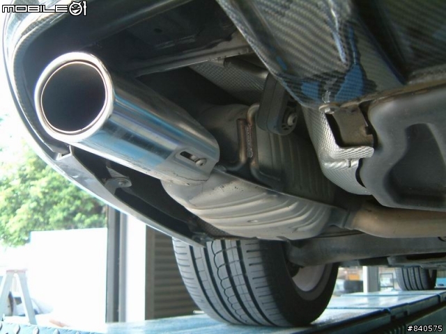 C63四出排氣管及方向盤完工