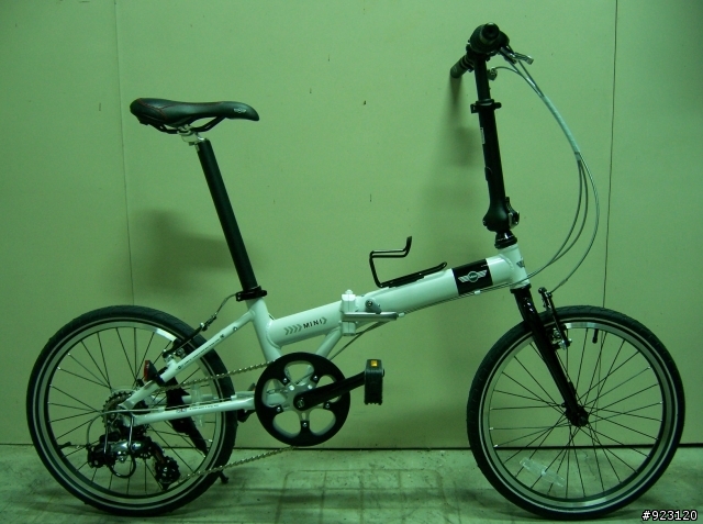 mini單車--20吋鋁合金折疊車..有著正版汽車mini商標的腳踏車喔!