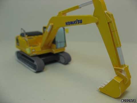 [分享]3d紙模-Excavator/挖土機
