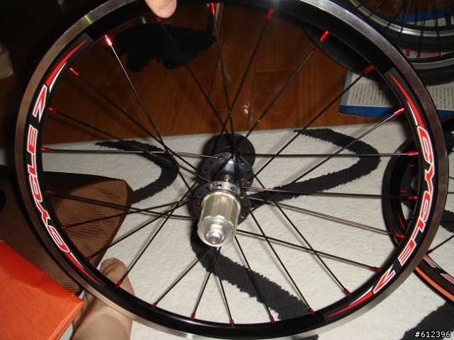 [開箱]DAHON 圓點CYCLE 7 SL 輪組加芒果胎