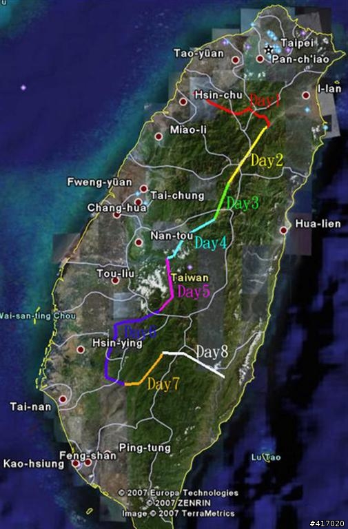 中央山脈縱騎九天行程-目前人在南橫梅山山莊