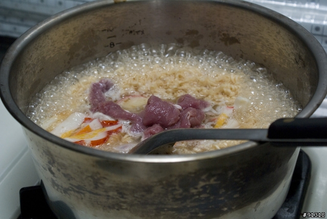 炒泡麵~~~開香報告