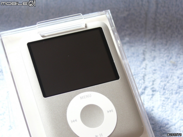 [開箱開到翻]ipod 餅乾機 4G 銀色版