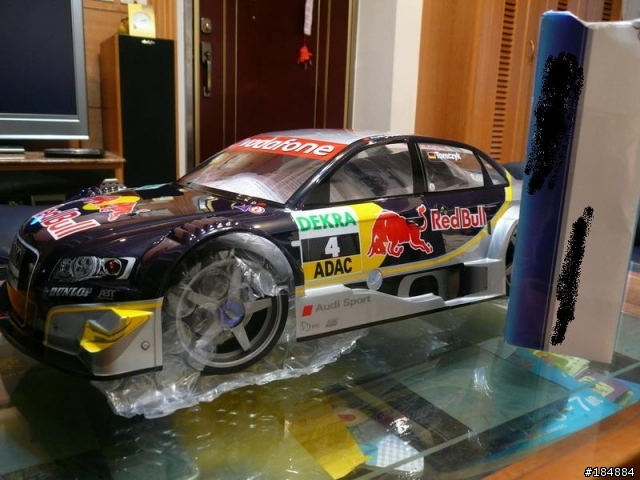 <開箱文>1/8大房車全新改款 Kyosho Inferno GT2 Audi A4 DTM