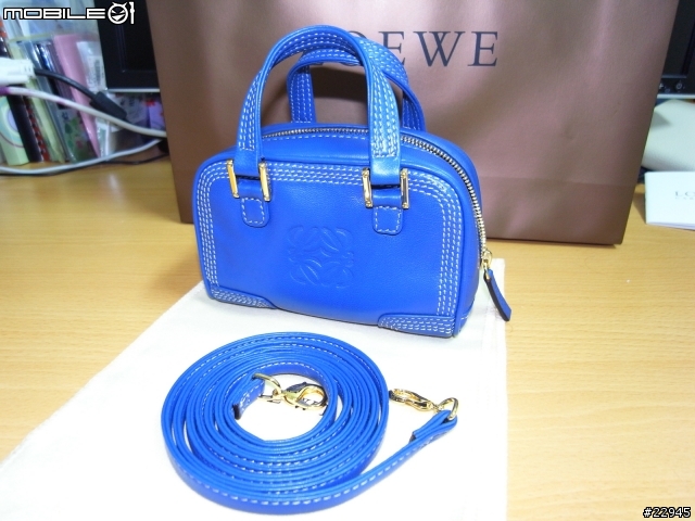[分享] LOEWE Napa小羊皮迷你AMAZONA包+零錢包
