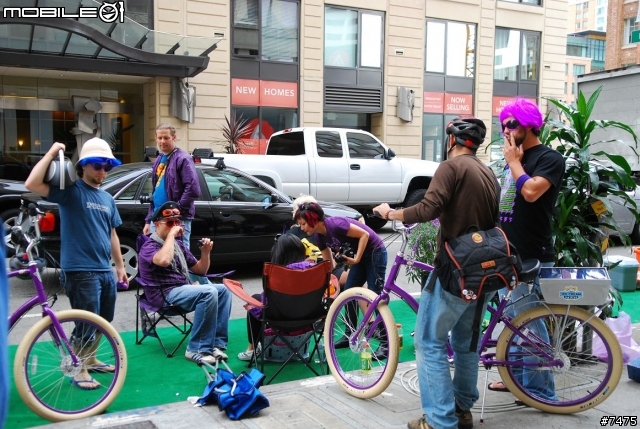 [分享]原來今天是 2008 National Park(ing) Day & "Yahoo 環保單車"