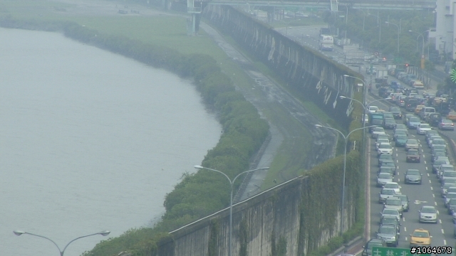 台風過後 空拍民族西路至敦煌路段 現場