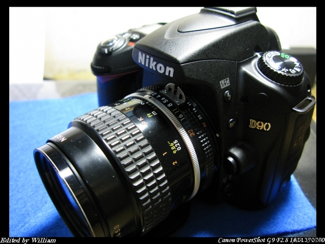 新舊結合 D90+ Nikkor 55mm f2.8 micro &180mm f2.8 ED