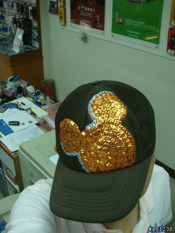 [DIY教學分享] Bling Bling 可愛米奇網帽