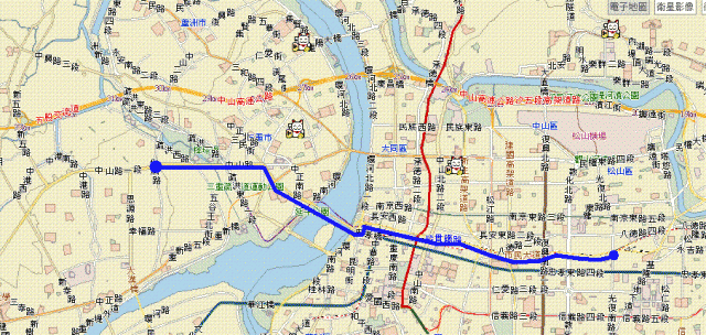 [實例]不小心騎上快速道路的高架橋...
