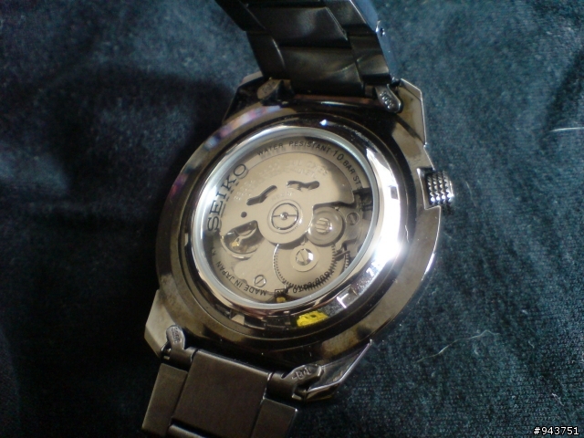 [新錶分享] SEIKO 5 黑鋼機械表