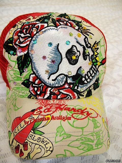 [分享] ♥ED HARDY ♥水鑽網帽