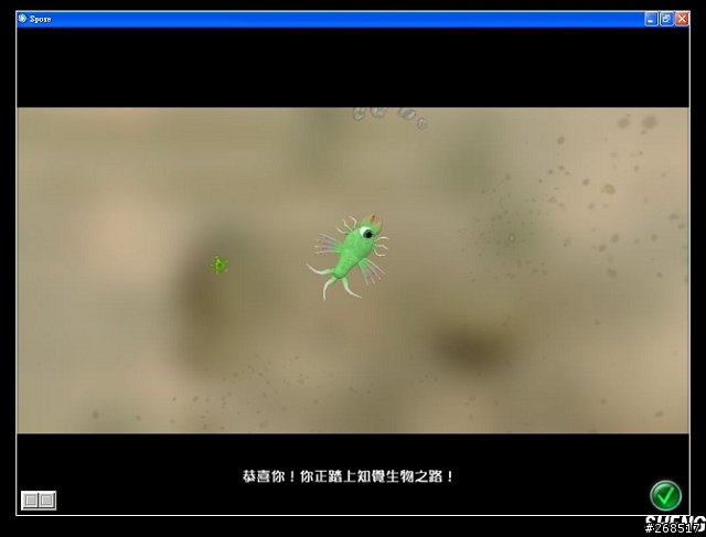 我的Spore之旅 (中) 第一階段、熱血的起源 \ 0 /