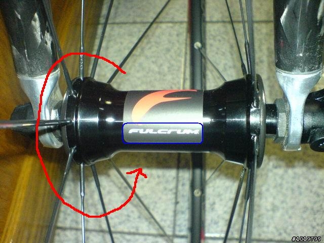 公路車..前輪框的安裝方向，有固定嗎?