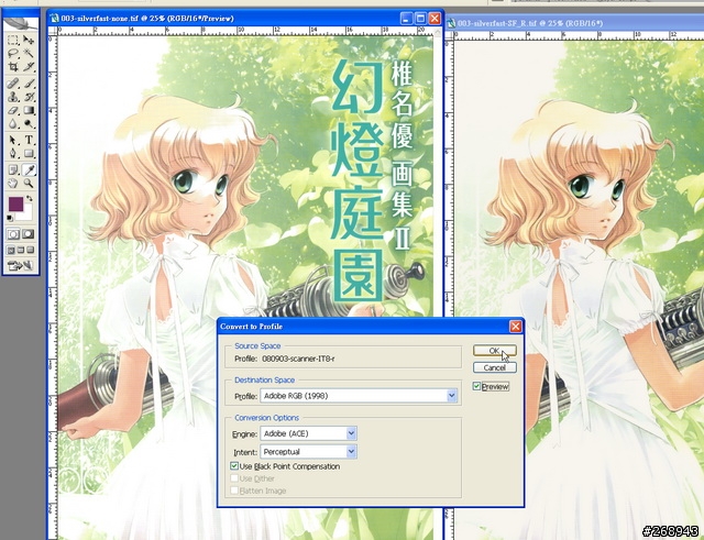 [080904] 平台底掃Microtek ArtixScan F1與色彩管理 - 其之二