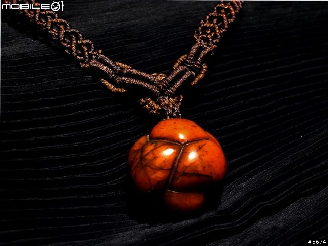 《古玩新生》創意古物飾品 No.1 明代帶沁老紅玉髓繡球頸飾
