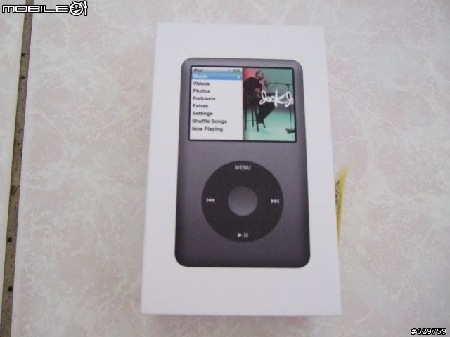 9月21號名古屋買的Apple New iPod Classic 120G開箱