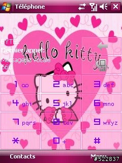 法國貨HelloKitty撥號面版新上市