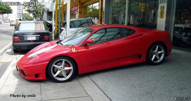 紅色Ferrari 360